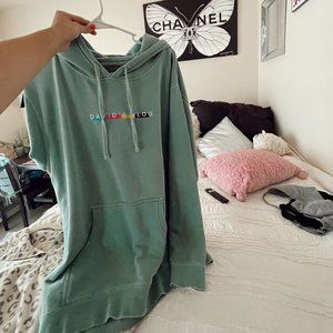 DAVID DOBRIK HOODIE ☆ SIZE L. OVERSIZED.